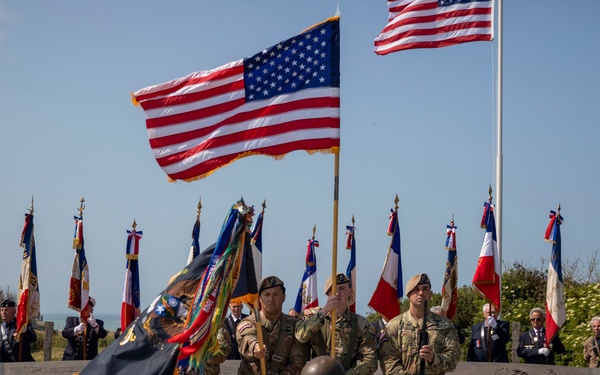 D-Day 79 Pointe du Hoc Ceremony