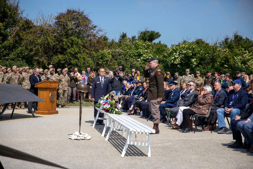 D-Day 79 Pointe du Hoc Ceremony