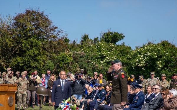 D-Day 79 Pointe du Hoc Ceremony