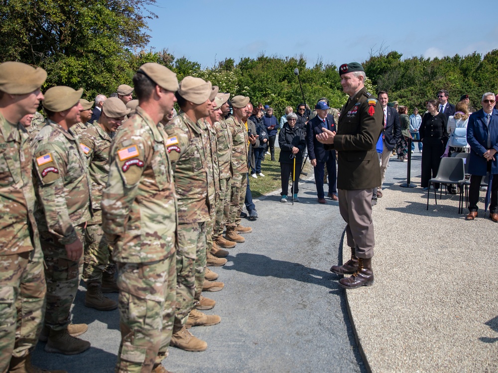 D-Day79 Pointe du Hoc Ceremony