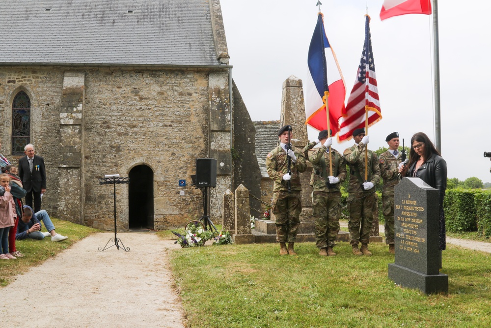 Commemoration of Paratroopers Killed in Hémevez
