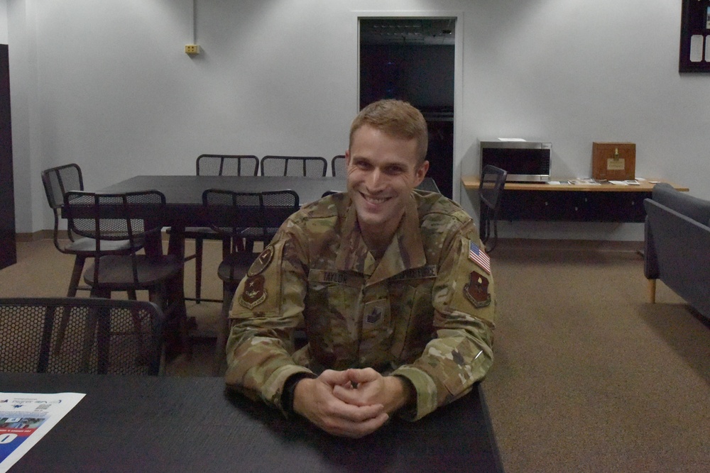 NCOA Instructor SSgt. Samuel Taylor Team Sheppard's First Transfer to Space Force