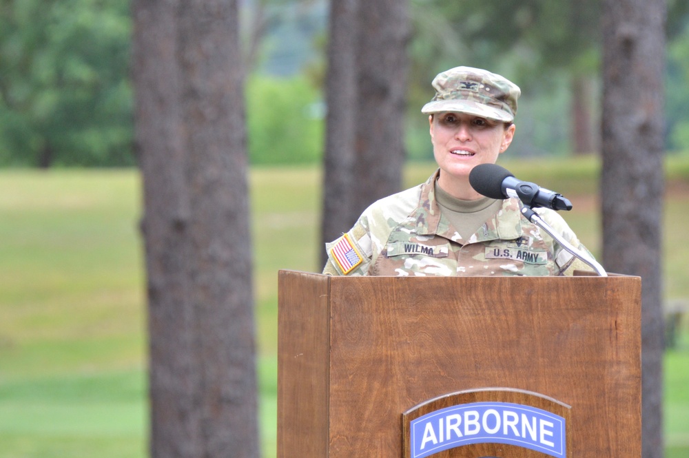 Wilma takes command of BJACH