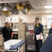 Hospital Corpsman 3rd Class Jennifer Artalejo gives stretcher bearer training