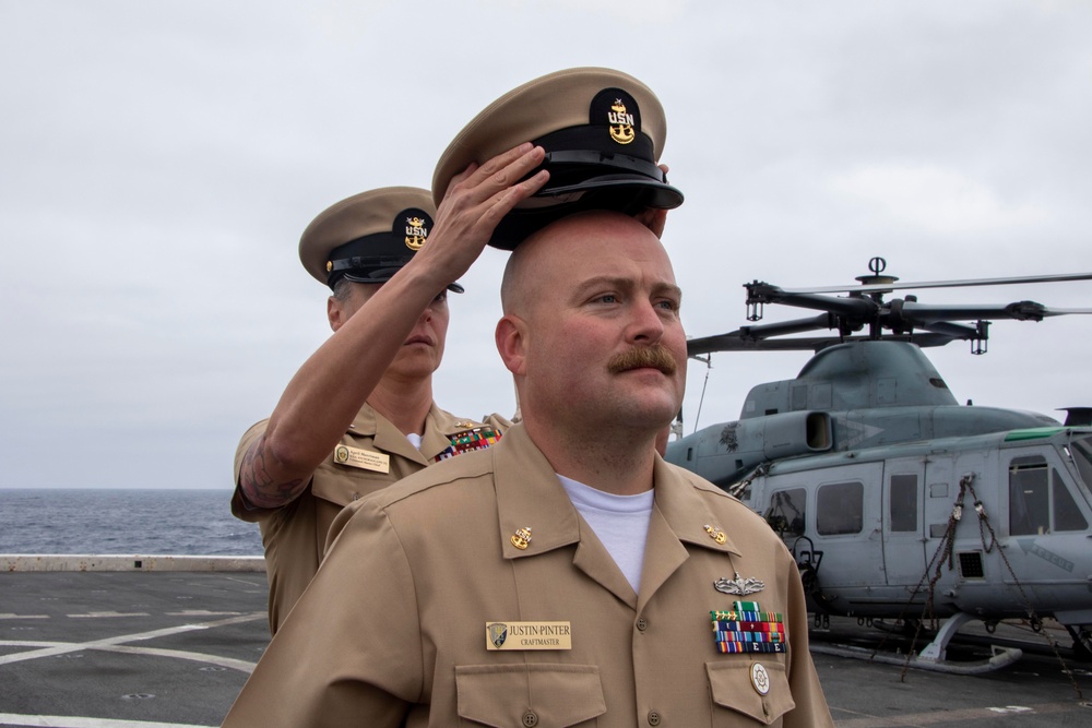 Senior Chief Petty Officer Pinning Ceremony