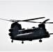 Chinook helicopters support training for Iowa Army engineer troops at Fort McCoy