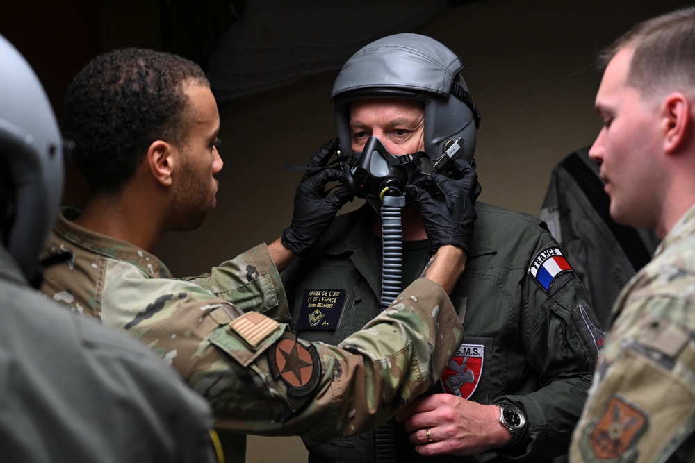 French Air and Space Force Strategic Air Forces commander visits AFGSC at Barksdale