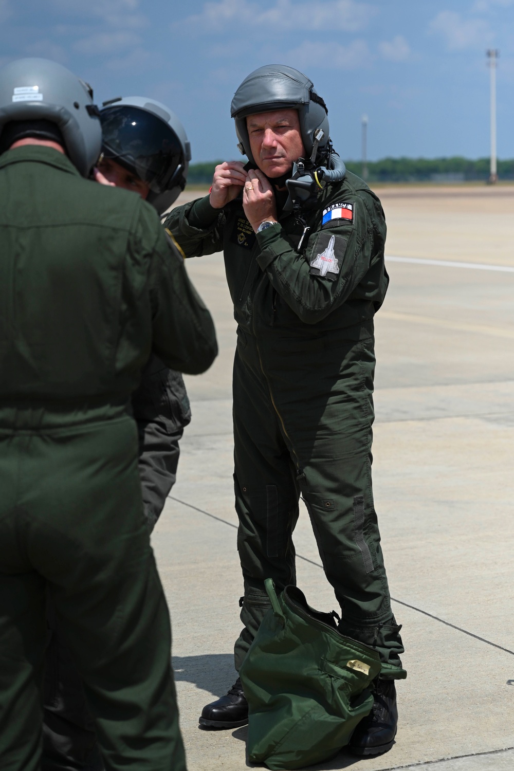 French Air and Space Force Strategic Air Forces commander visits AFGSC at Barksdale