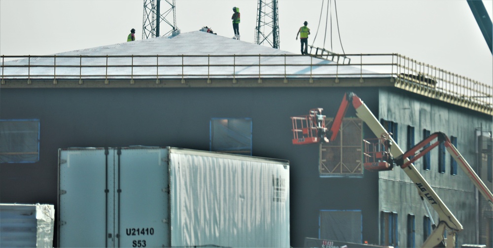 Construction operations of $11.96 million transient training brigade headquarters at Fort McCoy