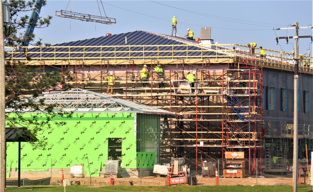 Construction operations of $11.96 million transient training brigade headquarters at Fort McCoy