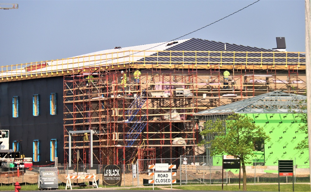 Construction operations of $11.96 million transient training brigade headquarters at Fort McCoy