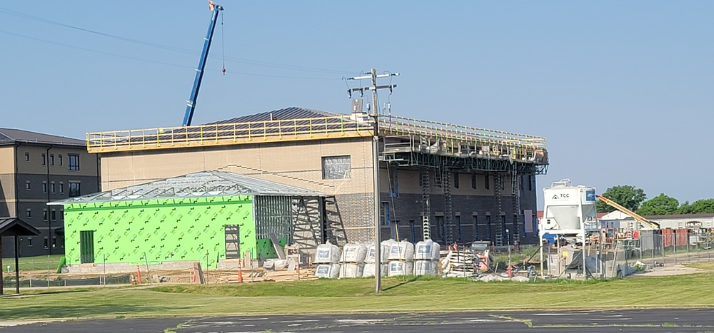 Construction operations of $11.96 million transient training brigade headquarters at Fort McCoy