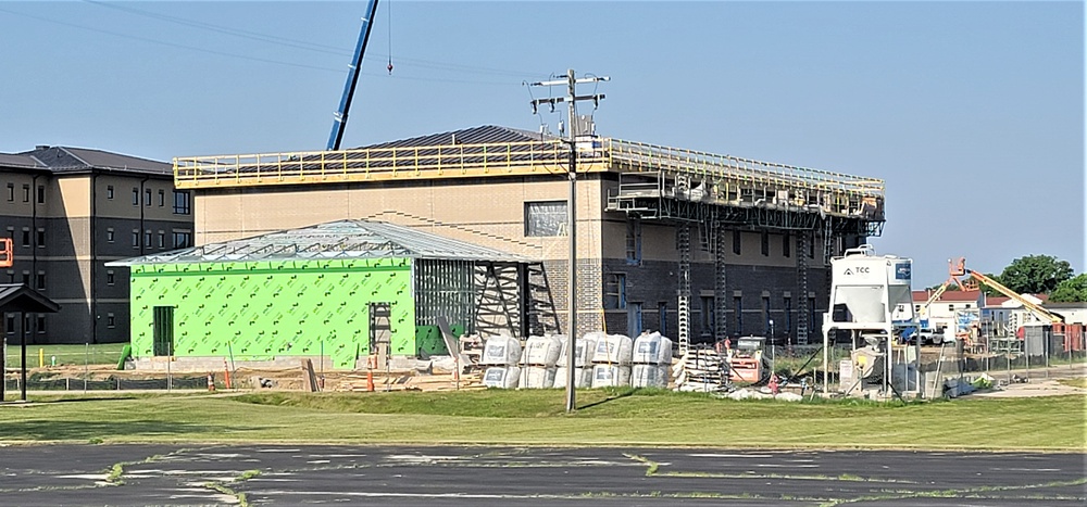 Construction operations of $11.96 million transient training brigade headquarters at Fort McCoy