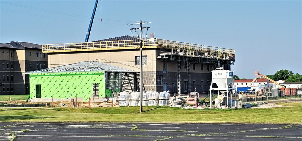 Construction operations of $11.96 million transient training brigade headquarters at Fort McCoy