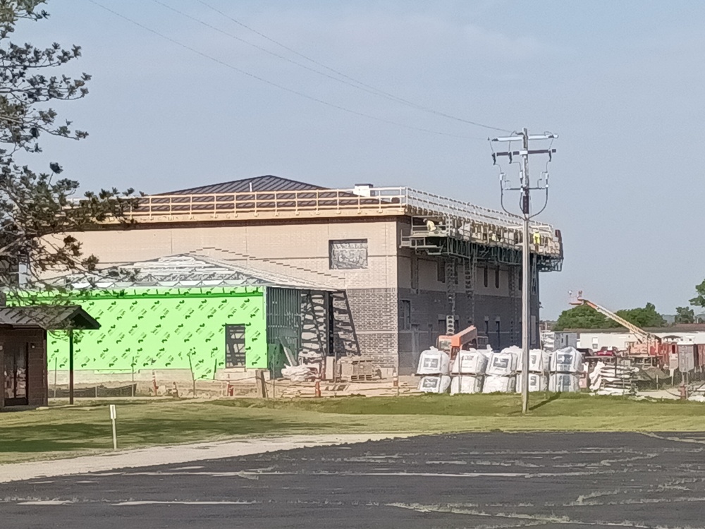 Construction operations of $11.96 million transient training brigade headquarters at Fort McCoy