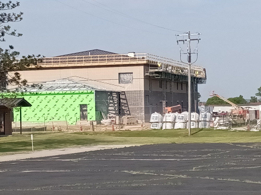 Construction operations of $11.96 million transient training brigade headquarters at Fort McCoy