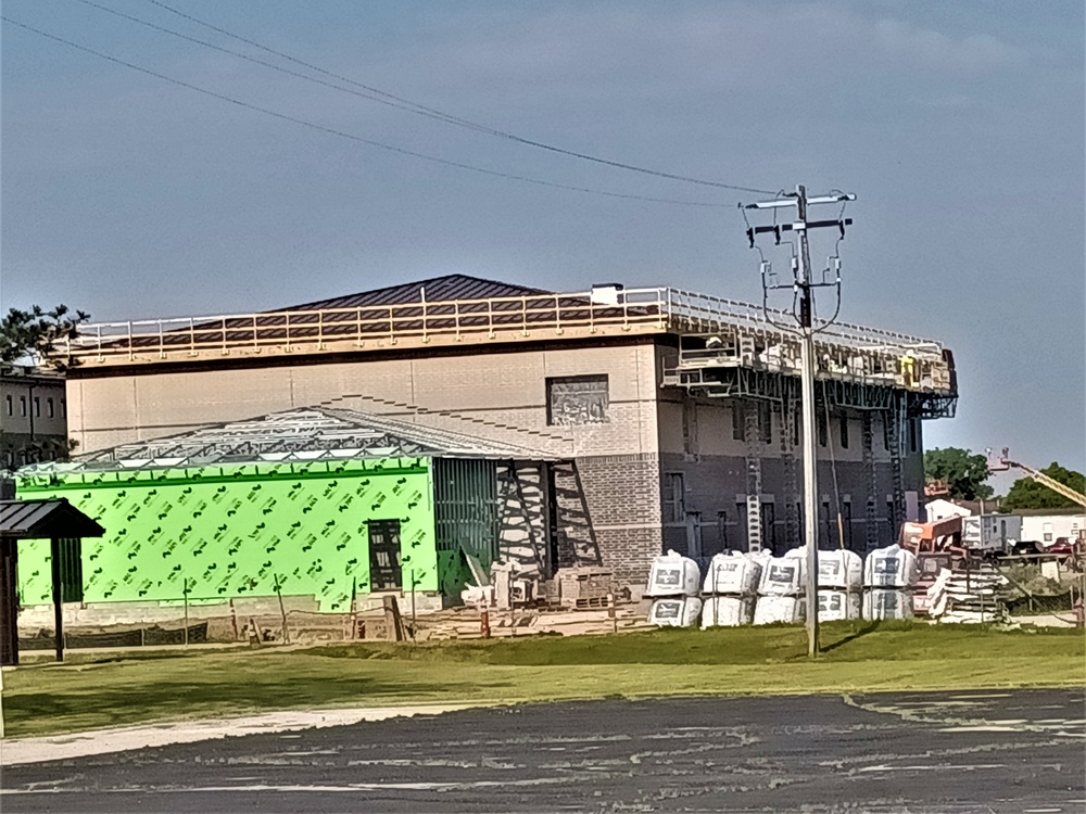 Construction operations of $11.96 million transient training brigade headquarters at Fort McCoy