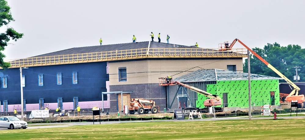 Construction operations of $11.96 million transient training brigade headquarters at Fort McCoy