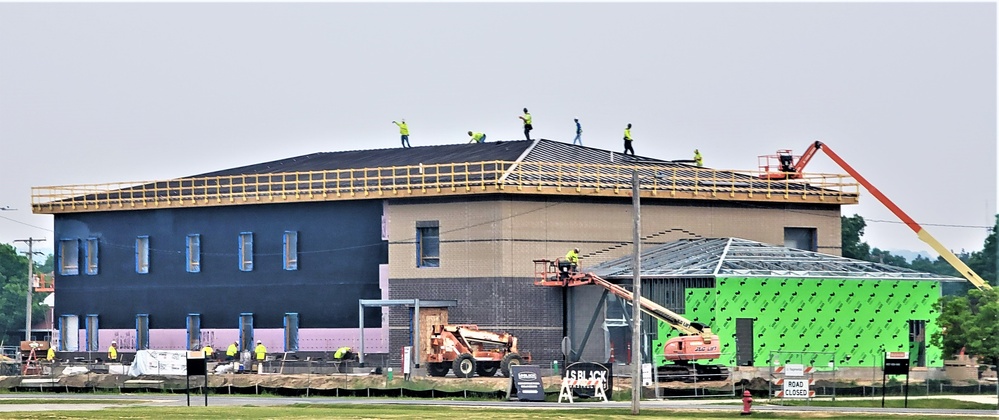 Construction operations of $11.96 million transient training brigade headquarters at Fort McCoy