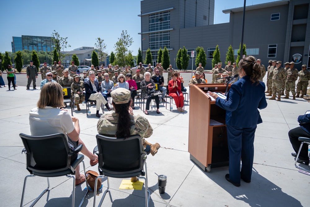 129th Rescue Wing partners with congressional and civic leaders to celebrate the Wing's 2nd annual Women Veterans Day ceremony