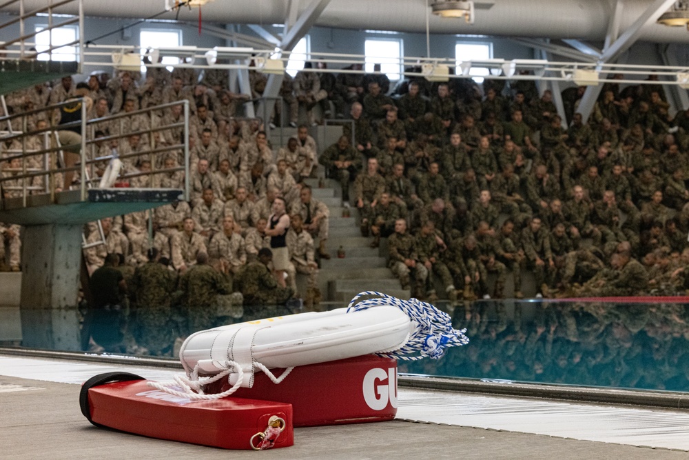 Alpha Company Swim Qualification