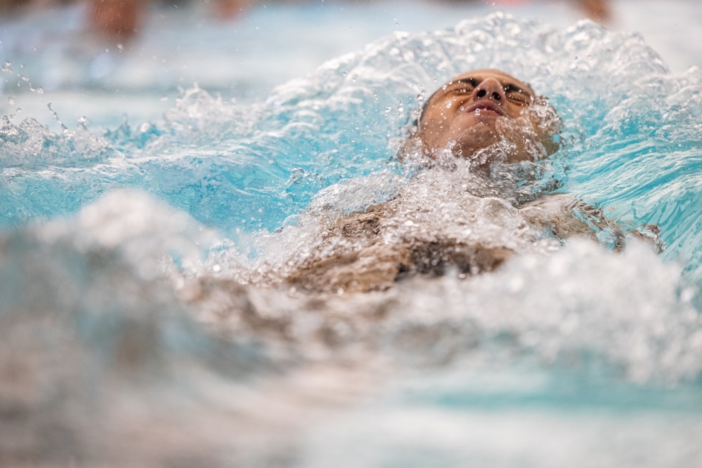 Alpha Company Swim Qualification