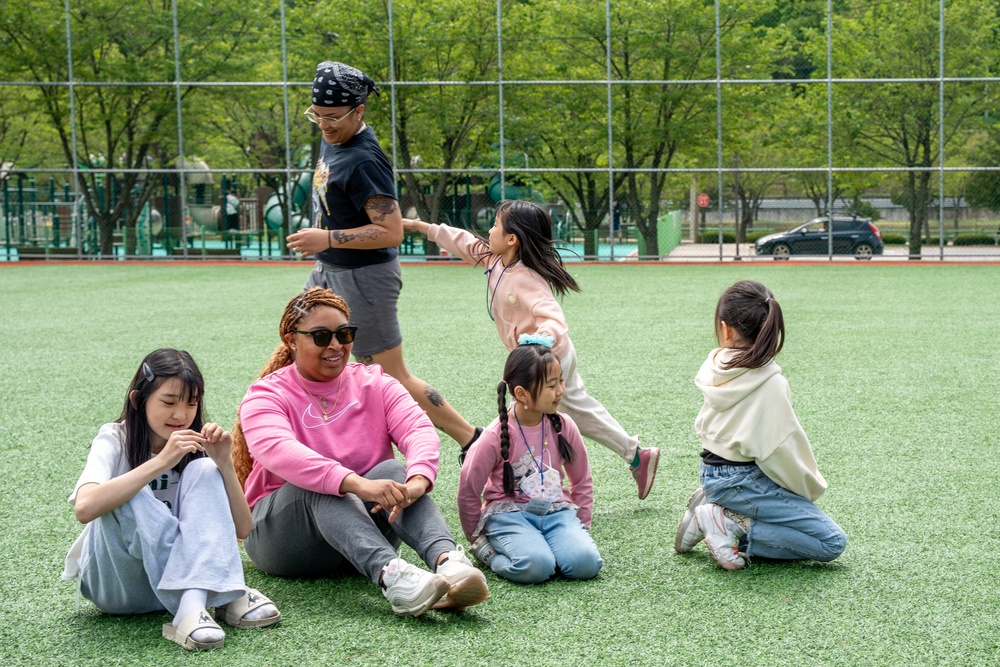 USAG Yongsan-Casey Hosts Children's Sports Day on Camp Casey