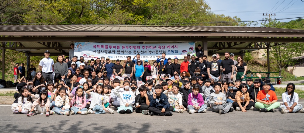 USAG Yongsan-Casey Hosts Children's Sports Day on Camp Casey