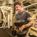 Fire Controlman (Aegis) 2nd Class Griffin Stone Lifts Weights