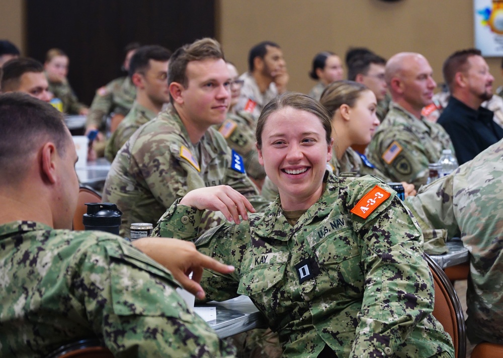 Medical leaders offer trainees insight to kick-off exercise