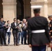 1st Marine Division band performs at Les Invalides