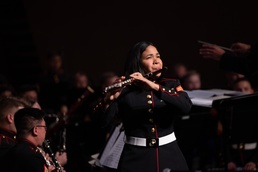 1st Marine Division band performs at Cité de la Musique et de la Danse Soissons