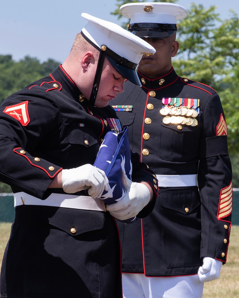 U.S. Marine Corps Cpl. Raymond J. Tuhey Funeral