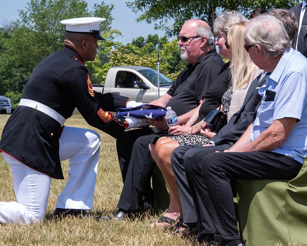 U.S. Marine Corps Cpl. Raymond J. Tuhey Funeral