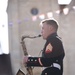1st Marine Division band performs at Chateau-Thierry