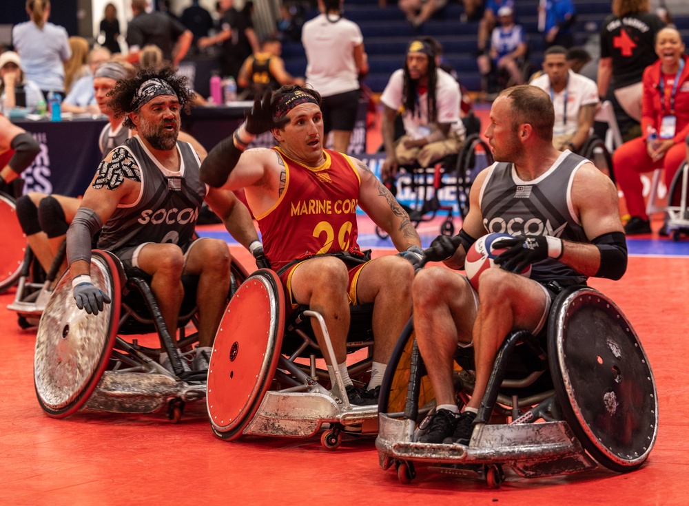 2023 DOD Warrior Games – Wheelchair Rugby Prelims Day 2
