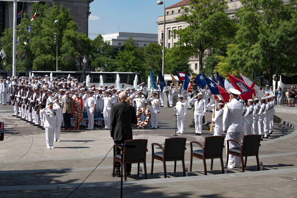 CNO commemorates 81st Battle of Midway at Navy Memorial June 5, 2023