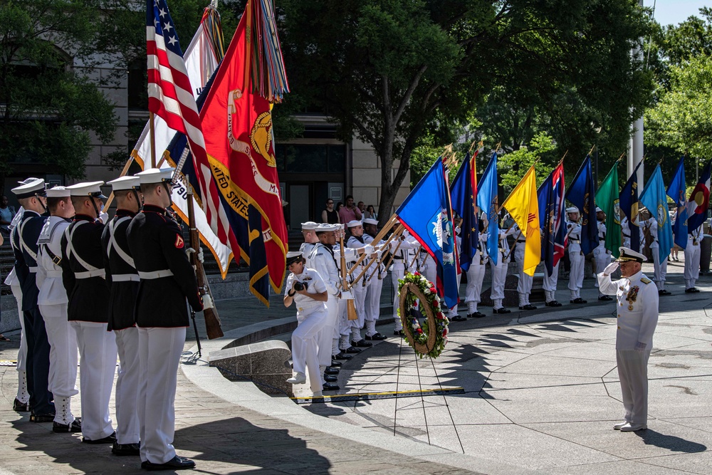CNO commemorates 81st Battle of Midway at Navy Memorial June 5, 2023