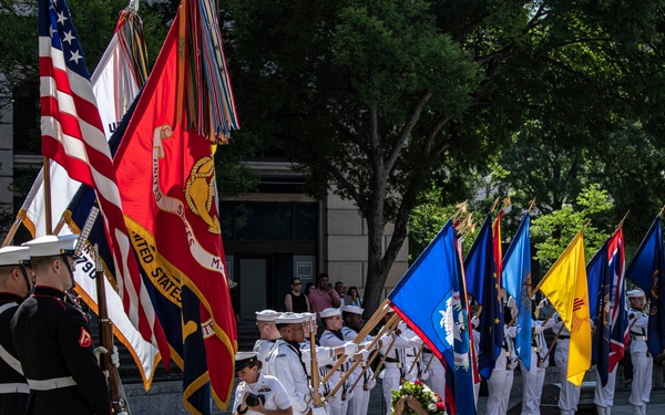 CNO commemorates 81st Battle of Midway at Navy Memorial June 5, 2023