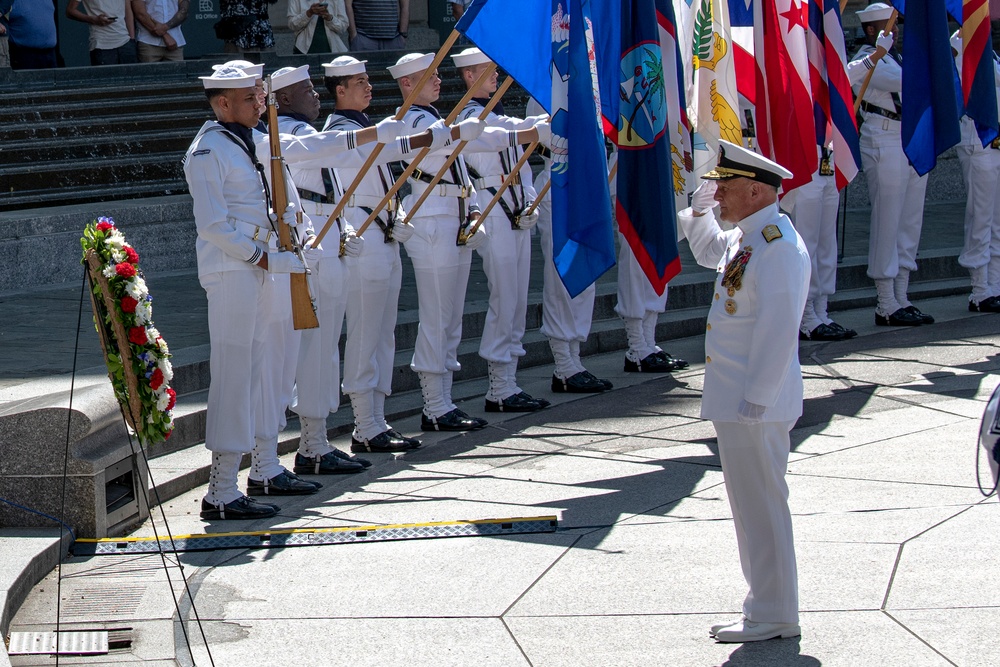 CNO commemorates 81st Battle of Midway at Navy Memorial June 5, 2023
