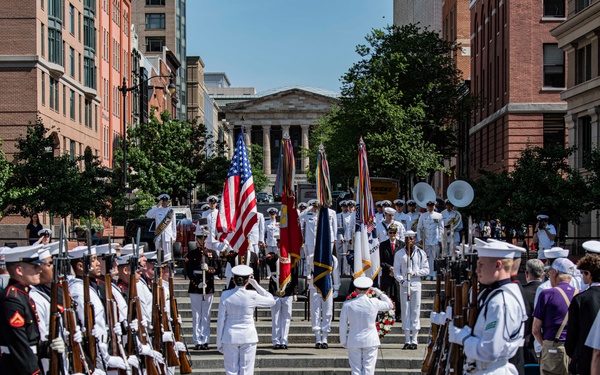 CNO commemorates 81st Battle of Midway at Navy Memorial June 5, 2023