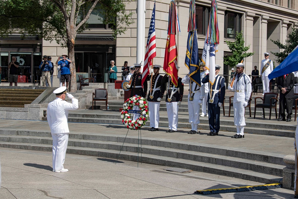 CNO commemorates 81st Battle of Midway at Navy Memorial June 5, 2023