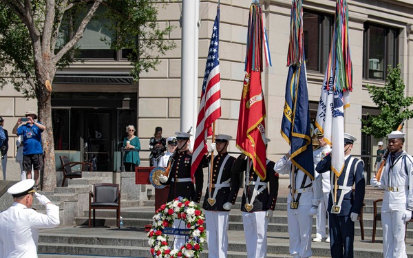 CNO commemorates 81st Battle of Midway at Navy Memorial June 5, 2023