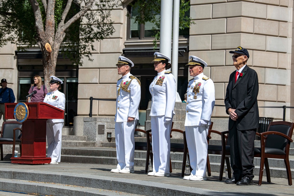 CNO commemorates 81st Battle of Midway at Navy Memorial June 5, 2023