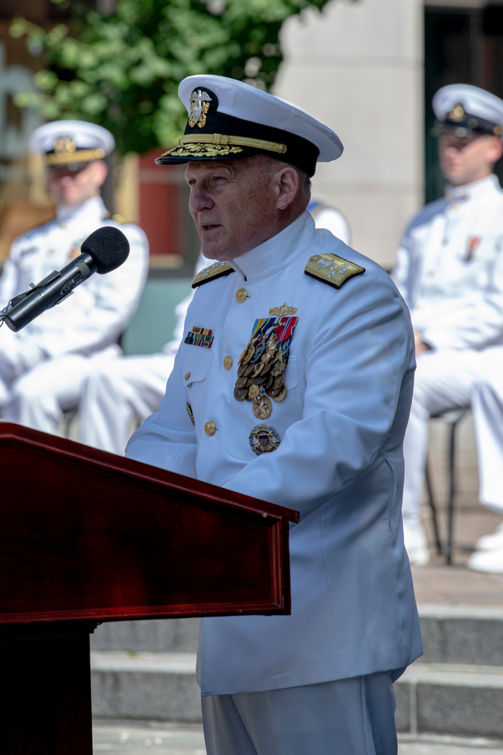 CNO commemorates 81st Battle of Midway at Navy Memorial June 5, 2023