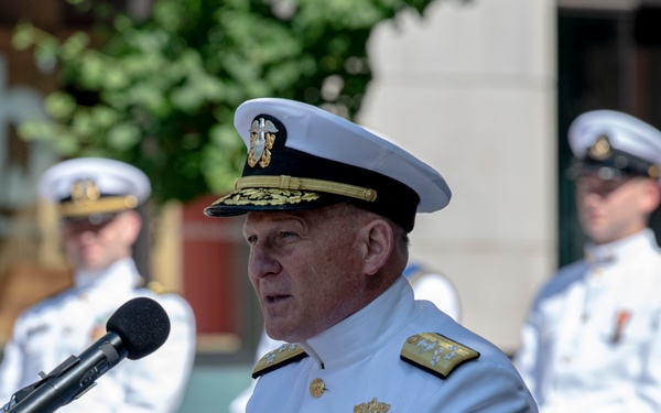 CNO commemorates 81st Battle of Midway at Navy Memorial June 5, 2023