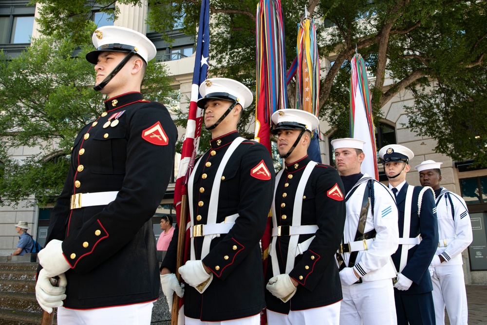 CNO commemorates 81st Battle of Midway at Navy Memorial June 5, 2023
