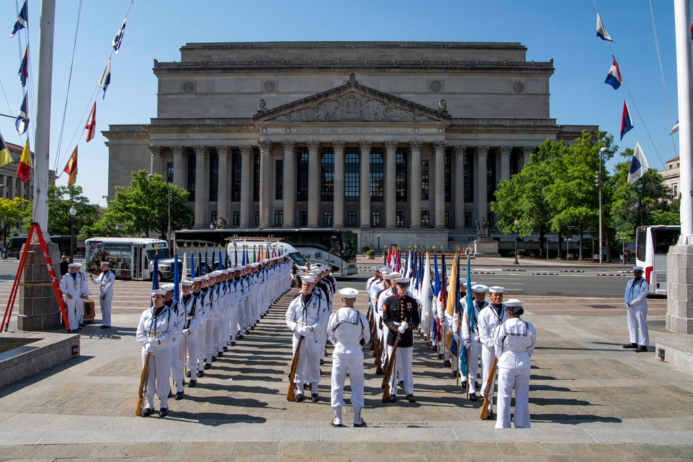 CNO commemorates 81st Battle of Midway at Navy Memorial June 5, 2023