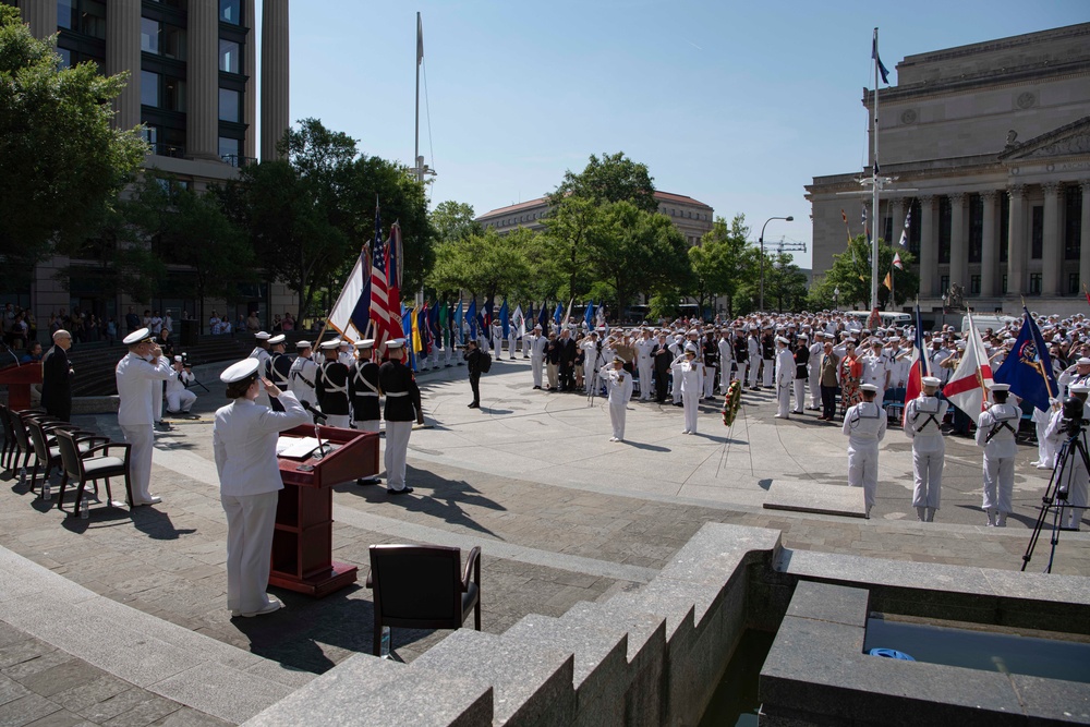CNO commemorates 81st Battle of Midway at Navy Memorial June 5, 2023
