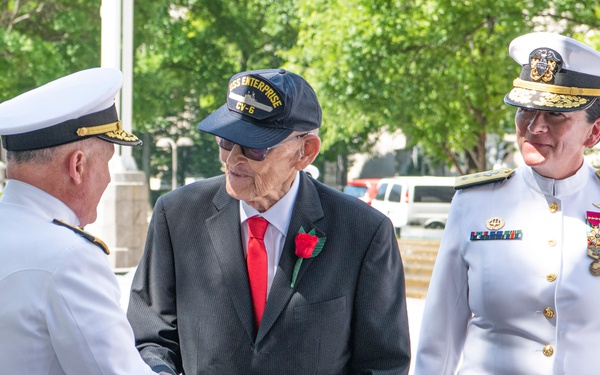 CNO commemorates 81st Battle of Midway at Navy Memorial June 5, 2023